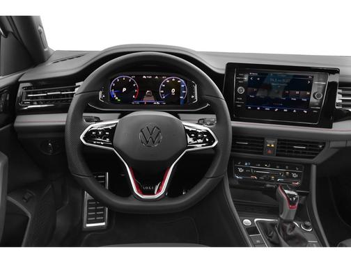 Pure White W/Black Roof 2025 Volkswagen Jetta GLI 2.0T Autobahn