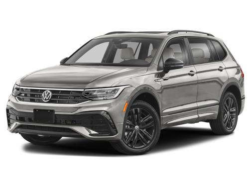 Deep Black Pearl Effect 2023 Volkswagen Tiguan 2.0T SE R-Line Black
