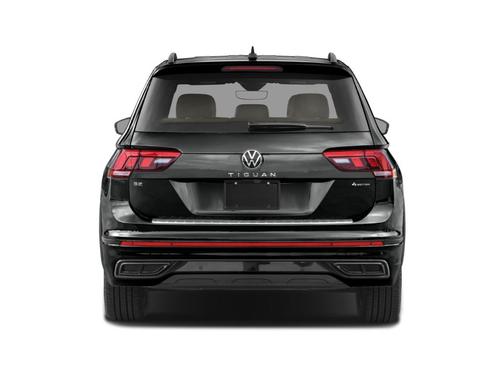 Deep Black Pearl Effect 2023 Volkswagen Tiguan 2.0T SE R-Line Black