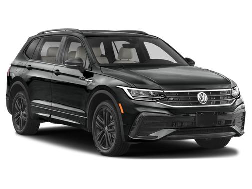 Deep Black Pearl Effect 2023 Volkswagen Tiguan 2.0T SE R-Line Black