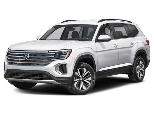 Opal White Pearl 2026 Volkswagen Atlas 2.0T SE W/TECHNOLOGY
