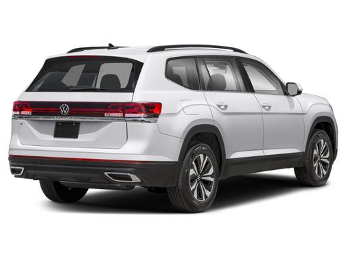 Opal White Pearl 2026 Volkswagen Atlas 2.0T SE W/TECHNOLOGY