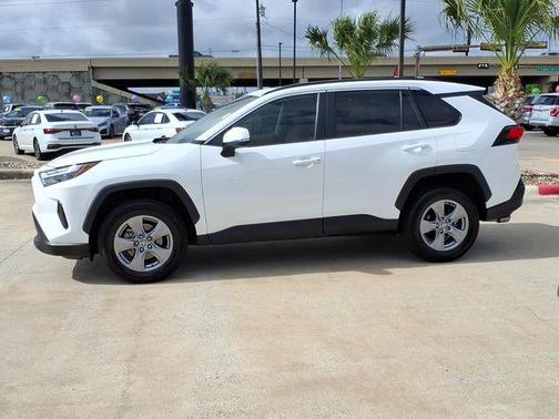 White 2022 Toyota RAV4 XLE