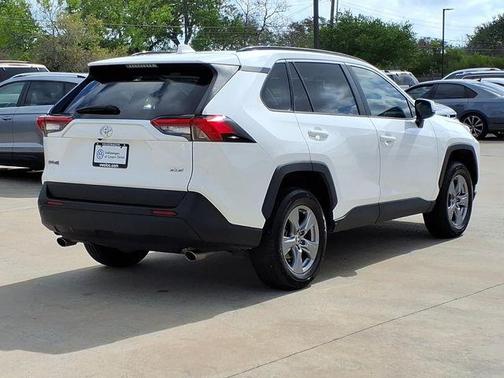 White 2022 Toyota RAV4 XLE