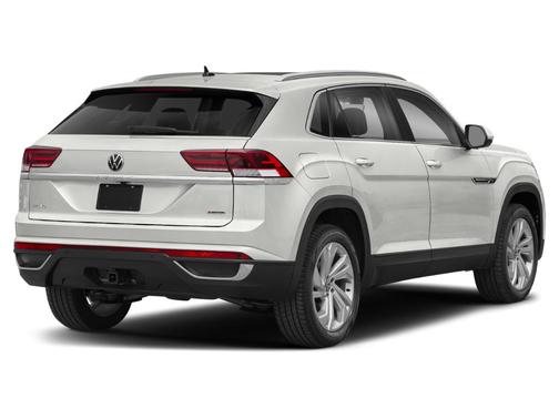 Deep Black Pearl Effect 2022 Volkswagen Atlas Cross Sport 3.6L V6 SEL R-Line