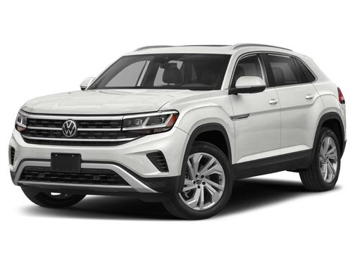 Deep Black Pearl Effect 2022 Volkswagen Atlas Cross Sport 3.6L V6 SEL R-Line