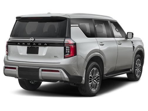Brilliant Silver Metallic 2025 Nissan Armada SL