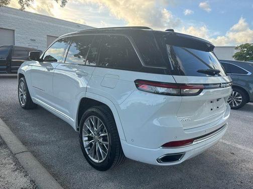Bright White Clearcoat 2025 Jeep Grand Cherokee Summit