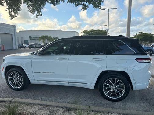 Bright White Clearcoat 2025 Jeep Grand Cherokee Summit