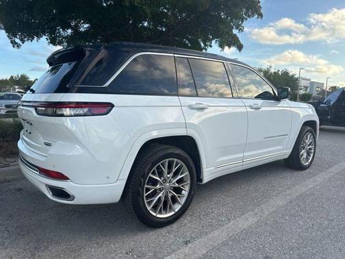 Bright White Clearcoat 2025 Jeep Grand Cherokee Summit