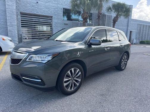 Forest Mist Metallic 2016 Acura MDX 3.5L