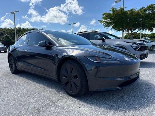 Stealth Gray 2024 Tesla Model 3 Base