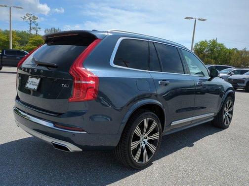 Denim Blue Metallic 2021 Volvo XC90 T6 Inscription 7 Passenger