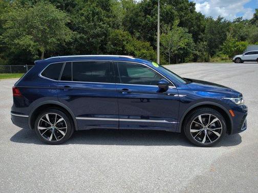 Atlantic Blue 2022 Volkswagen Tiguan 2.0T SEL R-Line