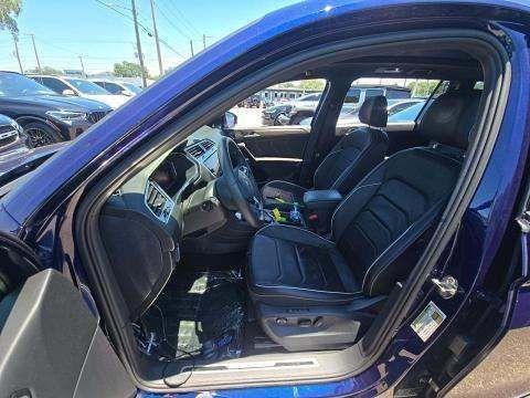Atlantic Blue 2022 Volkswagen Tiguan 2.0T SEL R-Line