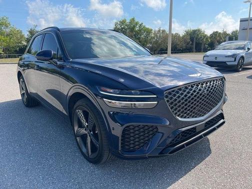 Adriatic Blue 2022 Genesis GV70 3.5T Sport