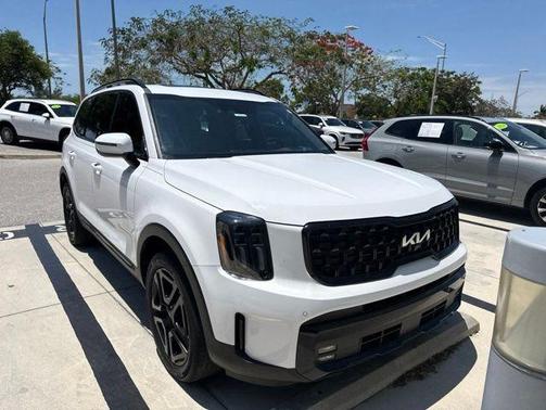 White Pearl 2024 Kia Telluride SX-Prestige X-Line