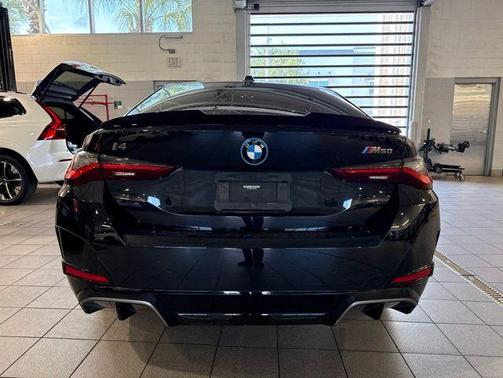 Black Sapphire Metallic 2023 BMW i4 Gran Coupe M50