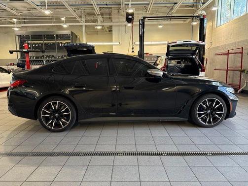 Black Sapphire Metallic 2023 BMW i4 Gran Coupe M50