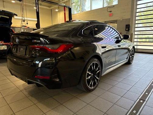 Black Sapphire Metallic 2023 BMW i4 Gran Coupe M50