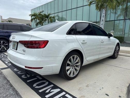 Ibis White 2017 Audi A4 2.0T ultra Premium
