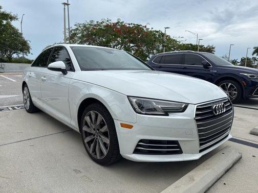 Ibis White 2017 Audi A4 2.0T ultra Premium