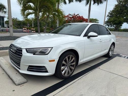 Ibis White 2017 Audi A4 2.0T ultra Premium
