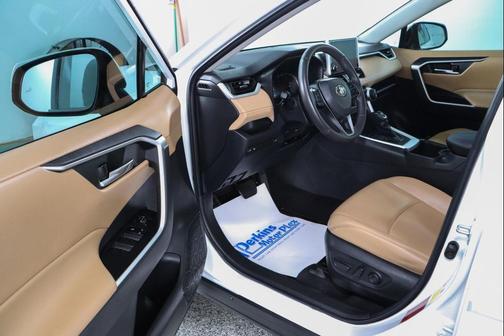 White 2023 Toyota RAV4 XLE Premium
