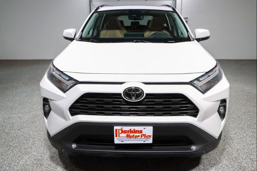 White 2023 Toyota RAV4 XLE Premium