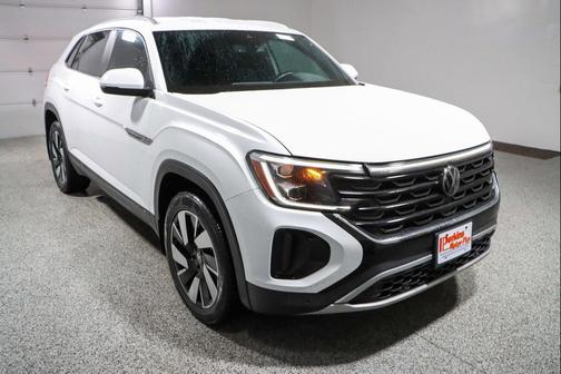 Pure White 2024 Volkswagen Atlas Cross Sport 2.0T SE w/Technology
