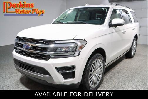 Star White Metallic Tri-Coat 2024 Ford Expedition Limited