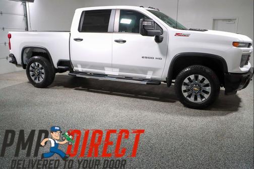 Summit White 2025 Chevrolet Silverado 2500 Custom