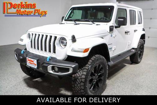 Bright White Clearcoat 2022 Jeep Wrangler Unlimited 4xe Sahara
