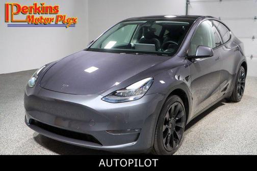 Gray 2021 Tesla Model Y Long Range Dual Motor All-Wheel Drive