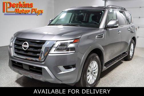 Gun Metallic 2023 Nissan Armada SV 2WD