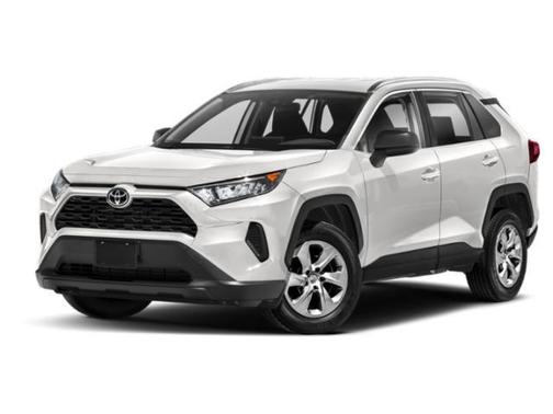 White 2022 Toyota RAV4 LE
