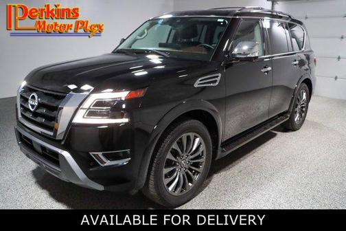 Super Black 2023 Nissan Armada Platinum 4WD