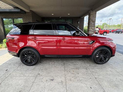 Red 2020 Land Rover Range Rover Sport HSE