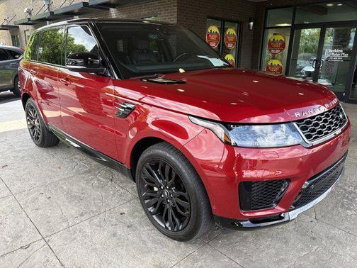Red 2020 Land Rover Range Rover Sport HSE