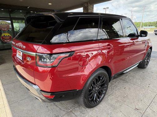 Red 2020 Land Rover Range Rover Sport HSE