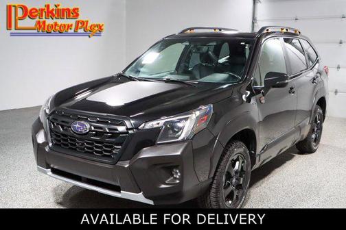 Crystal Black Silica 2022 Subaru Forester Wilderness