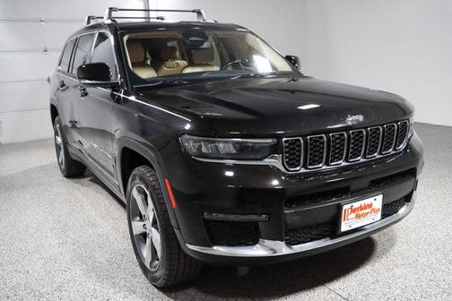 Diamond Black Crystal Pearlcoat 2022 Jeep Grand Cherokee L Limited