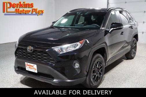 Midnight Black Metallic 2021 Toyota RAV4 XLE