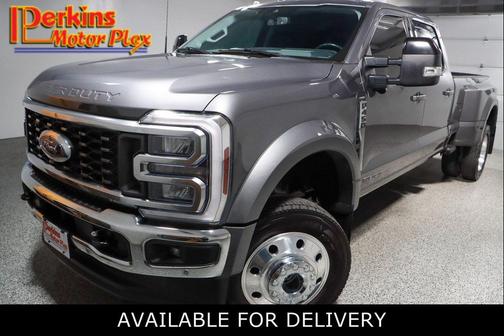 Gray 2024 Ford F-450 Lariat