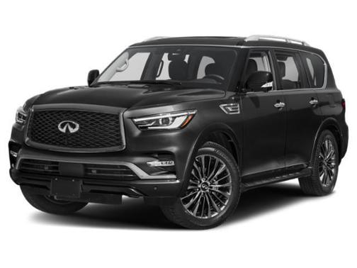 Moonstone White 2022 INFINITI QX80 PREMIUM SELECT