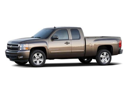 Black 2008 Chevrolet Silverado 1500 LTZ Extended Cab