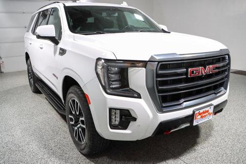 Summit White 2021 GMC Yukon 4WD AT4