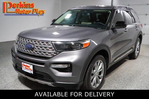 Carbonized Gray Metallic 2022 Ford Explorer Limited