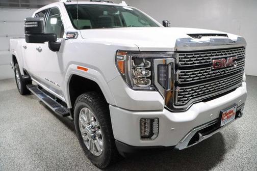 White Frost Tricoat 2022 GMC Sierra 2500 Denali