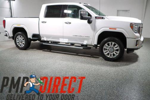 White Frost Tricoat 2022 GMC Sierra 2500 Denali